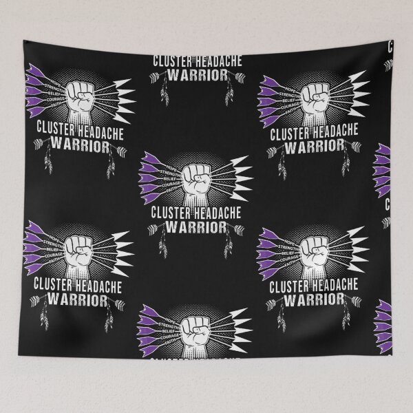 Item preview, Cluster Headache Warrior Awareness designed and sold by Lossubum5683.