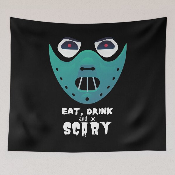 Item preview, Eat Drink And Be Scary designed and sold by Supermundane.