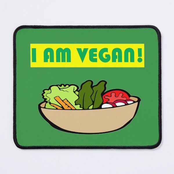 Item preview, i am vegan! designed and sold by ESCPOKEMONFAN.