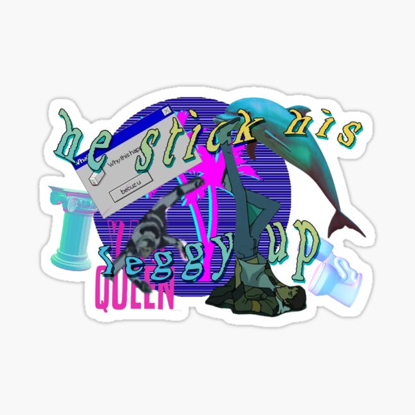 Leggy Up Sticker