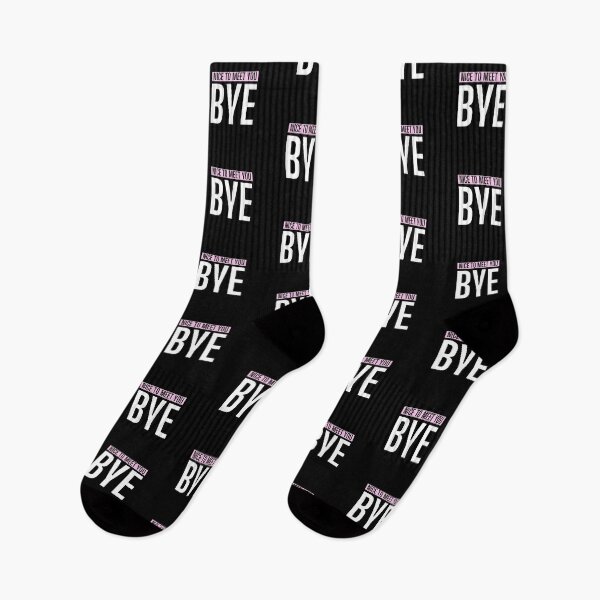 Item preview, Nice To Meet You Bye designed and sold by thesandrafadzai.