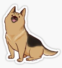 German Shepard Sticker