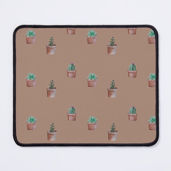 Item preview, succulent sticker pack / pattern (colored background) designed and sold by -Lily-Anne-.