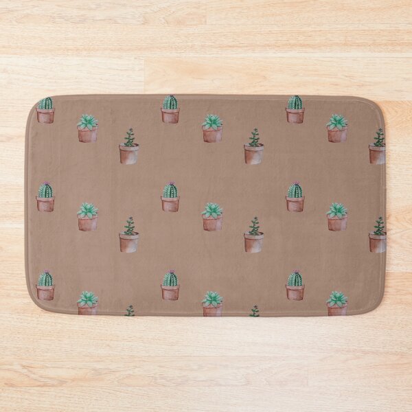 Item preview, succulent sticker pack / pattern (colored background) designed and sold by -Lily-Anne-.