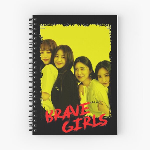 Item preview, Brave Girls Kpop Group Members Yellow Korean Kpop RGB Color Design designed and sold by Piosenka Art.