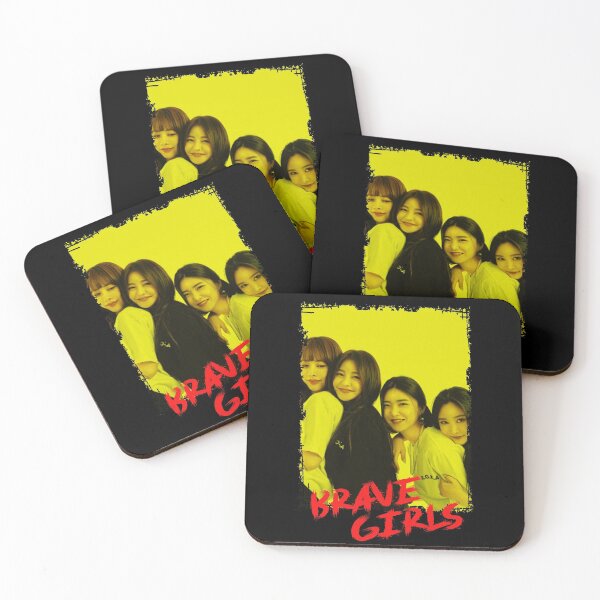 Item preview, Brave Girls Kpop Group Members Yellow Korean Kpop RGB Color Design designed and sold by Piosenka Art.
