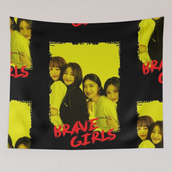 Item preview, Brave Girls Kpop Group Members Yellow Korean Kpop RGB Color Design designed and sold by Piosenka Art.