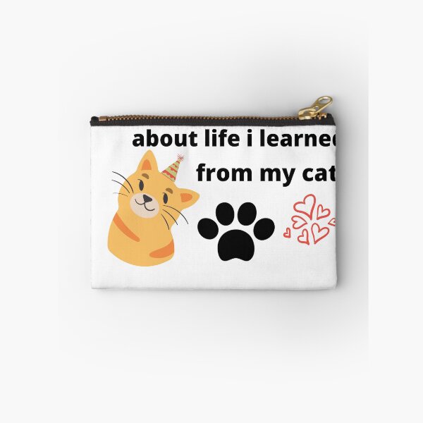 Item preview, all i need  to know about life i learned from my cat designed and sold by printabstudio.