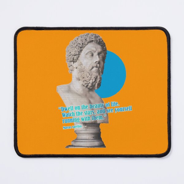 Item preview, Marcus Aurelius quote, philosophy designed and sold by Mauswohn.