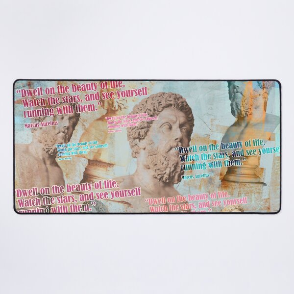 Item preview, Marcus Aurelius quote, philosophy designed and sold by Mauswohn.