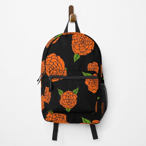 Item preview, Orange Roses Fall Flower Pattern - Halloween Theme Flowers designed and sold by jays-artworks.