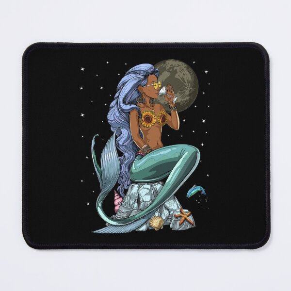 Item preview, Mermaid Yemaya Orisha Goddess designed and sold by underheaven.