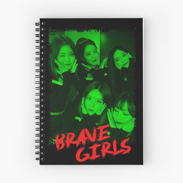 Item preview, Brave Girls Kpop Group Members Green Korean Kpop RGB Color Design designed and sold by Piosenka Art.