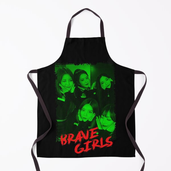 Item preview, Brave Girls Kpop Group Members Green Korean Kpop RGB Color Design designed and sold by Piosenka Art.