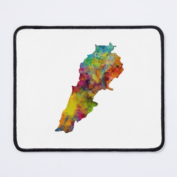 Item preview, Lebanon map colors designed and sold by K.Habibi.