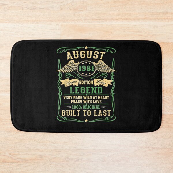 Item preview, Legend Born In August 1981 39th Birthday Gift designed and sold by robinxam.