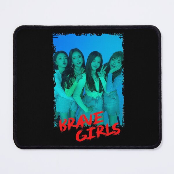 Item preview, Brave Girls Kpop Group Members Blue Korean Kpop RGB Color Design designed and sold by Piosenka Art.