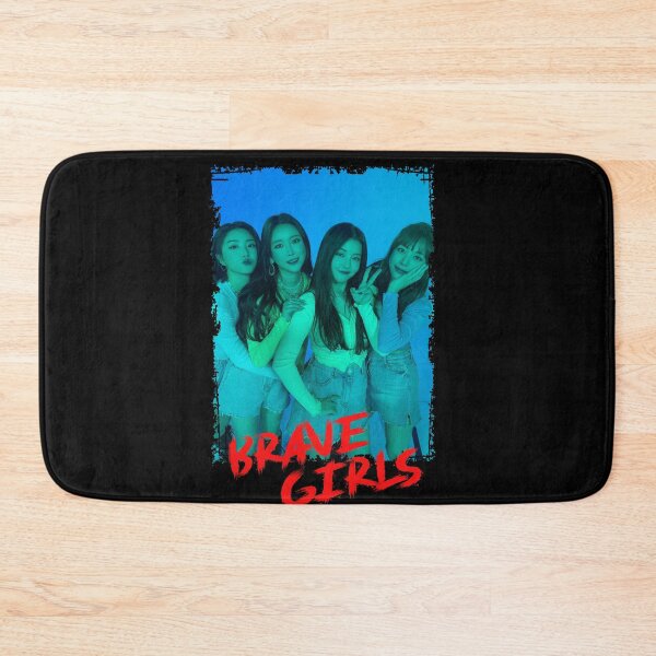 Item preview, Brave Girls Kpop Group Members Blue Korean Kpop RGB Color Design designed and sold by Piosenka Art.