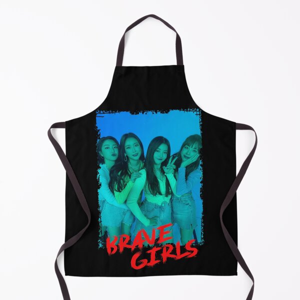 Item preview, Brave Girls Kpop Group Members Blue Korean Kpop RGB Color Design designed and sold by Piosenka Art.