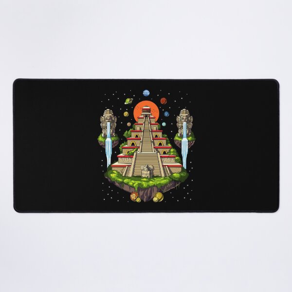 Item preview, Space Aztec Pyramid designed and sold by underheaven.