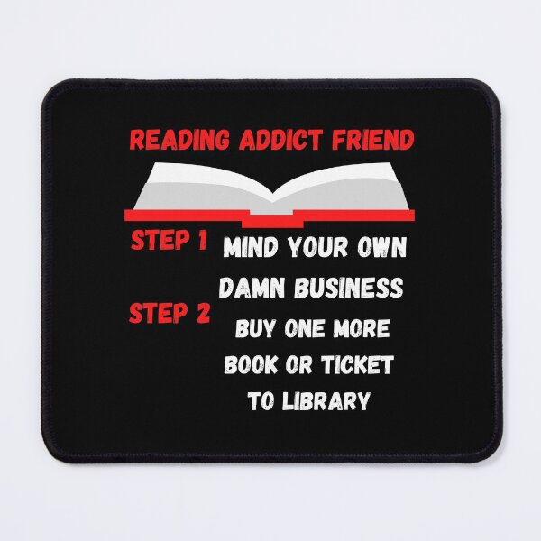 Item preview, Reading Addict Friend designed and sold by dreamofdenim.