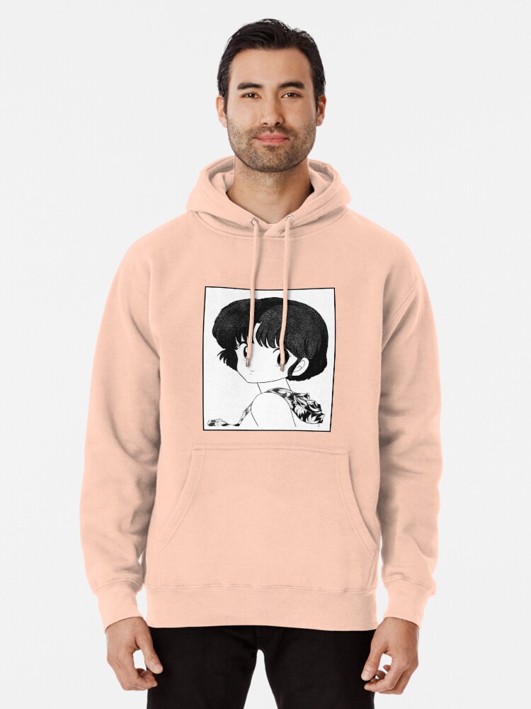 Yuogkk T-Shirt Ranma 1/2 Coton Imprimé Dessins Animés, Manches Courtes, Hommes Et Femmes Sweatshirt Décontracté Et Ample, Mode Streetwear 2D Col Rond, Hauts Taille Plus-White|XS