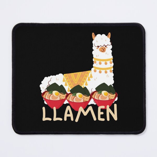 Item preview, Llamen Funny llama ramen designed and sold by dreamofdenim.