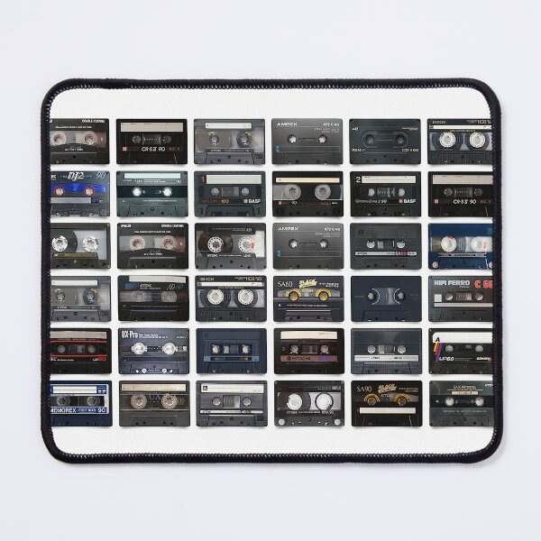 Item preview, C-90 Black Cassette Tapes designed and sold by memeasaurus.