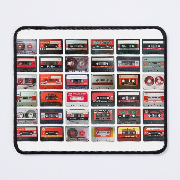 Item preview, C-90 Red Cassette Tapes designed and sold by memeasaurus.