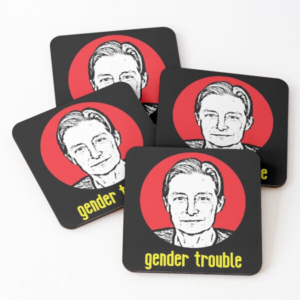 Item preview, Judith Butler "Gender Trouble" designed and sold by RevolutionInPaint.