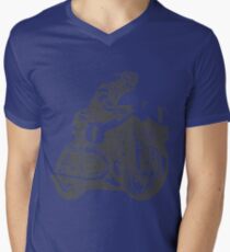 motorcycle Men's V-Neck T-Shirt
