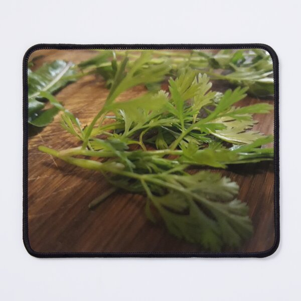 Item preview, Cilantro Coriander on Wooden Chopping Board designed and sold by Beachy.