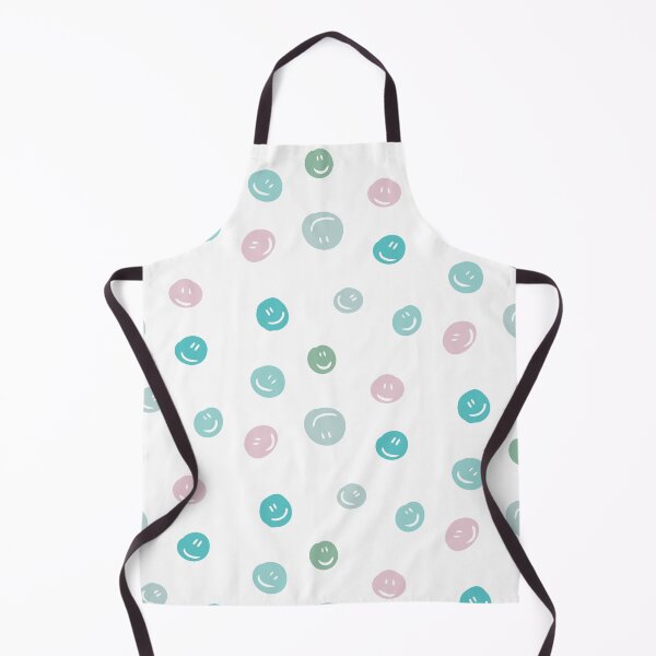 Item preview, cute little blue smileys designed and sold by moonbean-art.