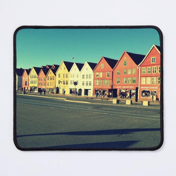 Item preview, Scandinavian wooden houses Bryggen designed and sold by Happiness Creators.