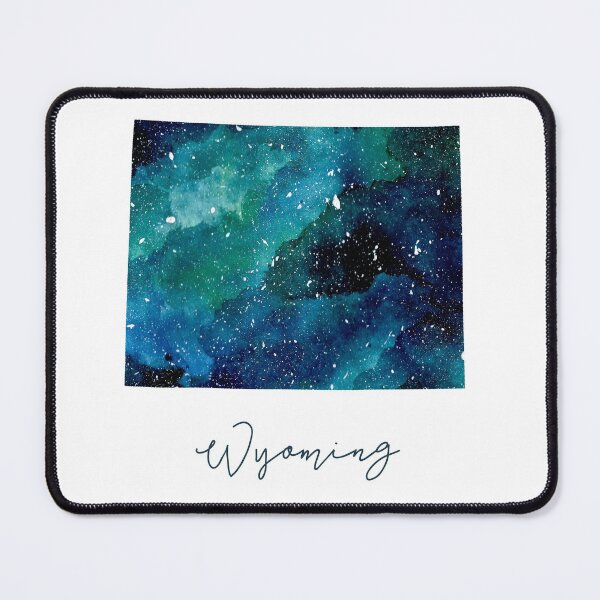 Item preview, Wyoming Galaxy Watercolor Painting designed and sold by KathrinLegg.