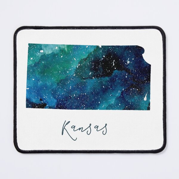 Item preview, Kansas Galaxy Watercolor Painting designed and sold by KathrinLegg.