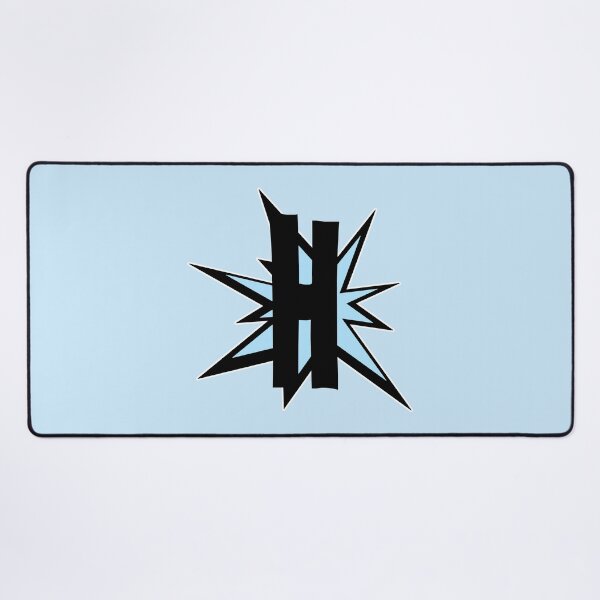 Item preview, Monogram H letter as a comic cartoon - alphabet initials designed and sold by MadandMean.