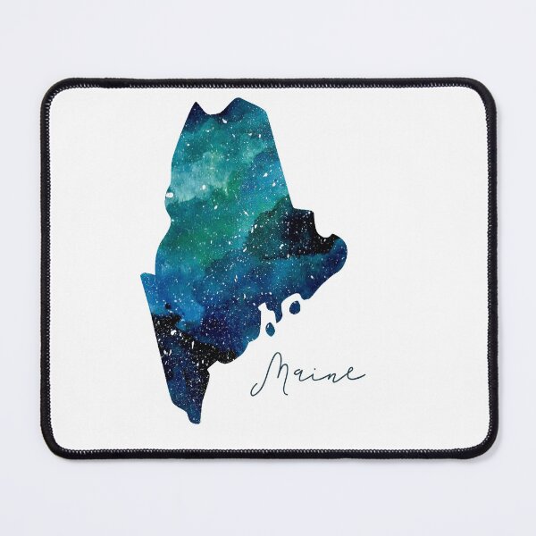 Item preview, Maine Galaxy Watercolor Painting designed and sold by KathrinLegg.
