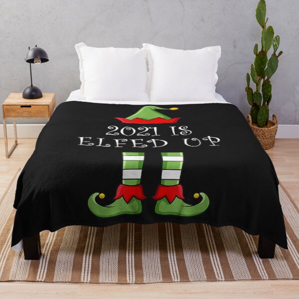 Item preview, 2021 Is Elfed Up Christmas Elf Funny Xmas T-Shirt designed and sold by Focus-Maloca.