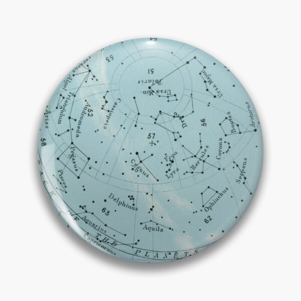 Item preview, Star map July Midnight designed and sold by Salocin.