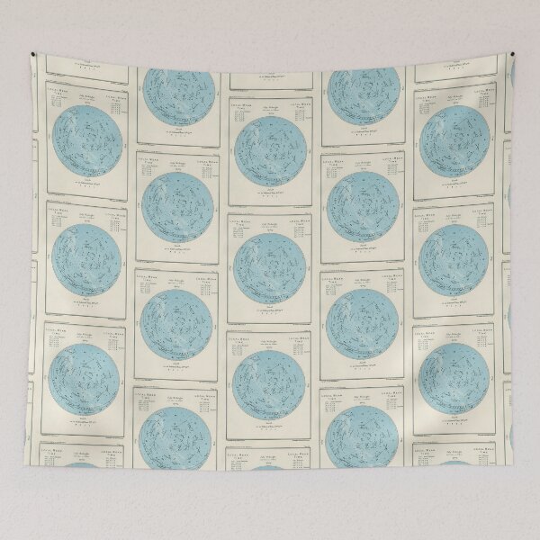 Item preview, Star map July Midnight designed and sold by Salocin.