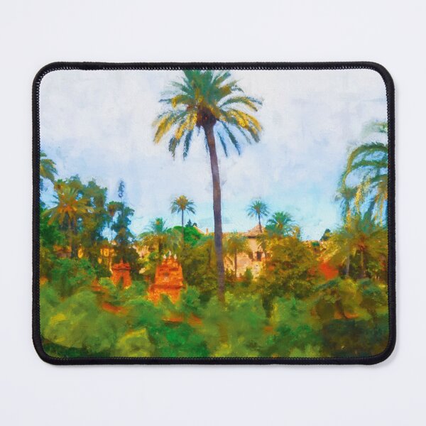 Item preview, The gardens of the Royal Alcazars of Seville designed and sold by AM FineArtPrints.