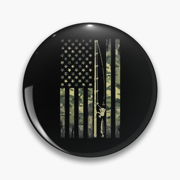 Item preview, Fishing Pole American Flag Usa Camo Camouflage Fishing Rod designed and sold by robinxam.