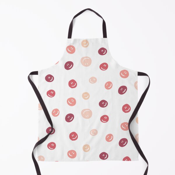 Item preview, cute little pastel red smileys designed and sold by moonbean-art.