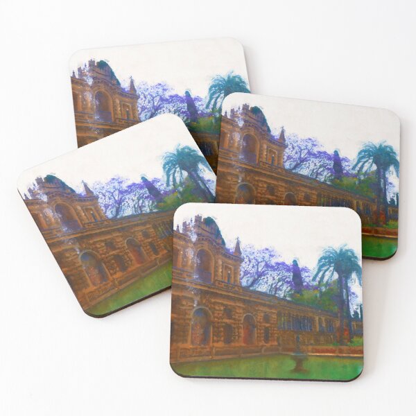Item preview, The gardens of the Royal Alcazars of Seville designed and sold by AM FineArtPrints.