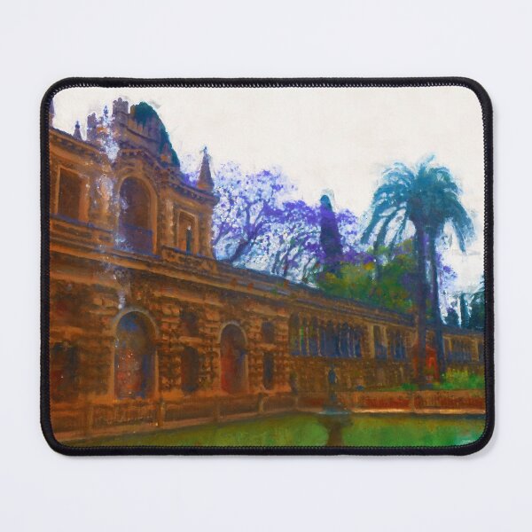 Item preview, The gardens of the Royal Alcazars of Seville designed and sold by AM FineArtPrints.
