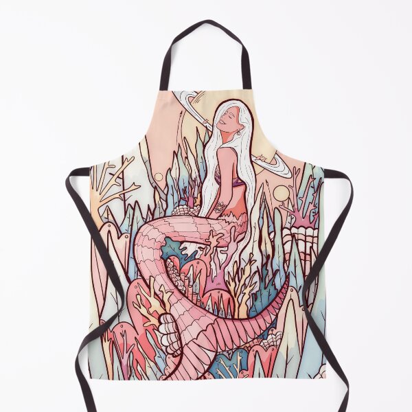 Item preview, A mermaid from another world designed and sold by Swadeillustrations.