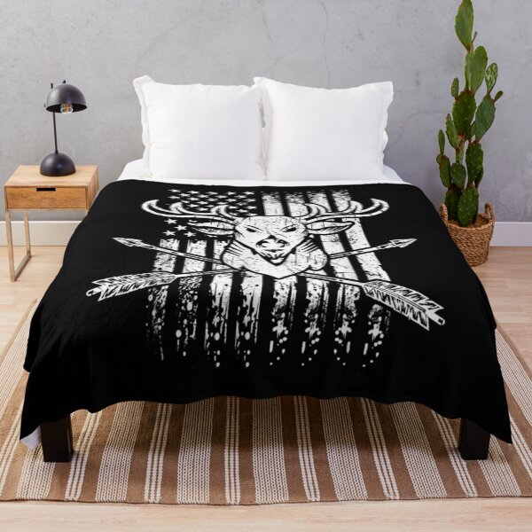Item preview, Buck Deer Hunting American Usa Flag Hunter Patriotic designed and sold by robinxam.