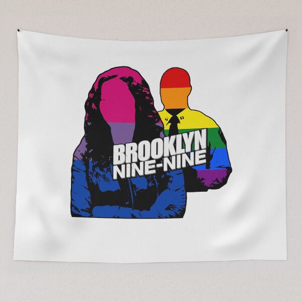 Item preview, Brooklyn 99 rainbow design designed and sold by NealMorganDean.