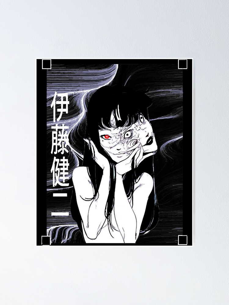 Tomie Junji Ito Classic Poster By Leonardbillie Redbubble